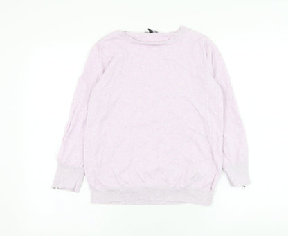 Womens UK Size 12 Warehouse Purple Pullover Jumper