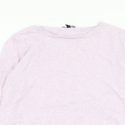 Womens UK Size 12 Warehouse Purple Pullover Jumper