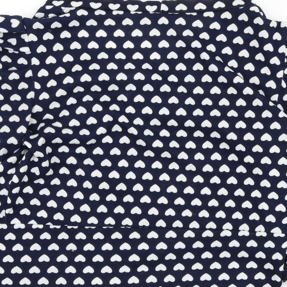 Womens UK Size M QED London Blue Cardigan Jumper