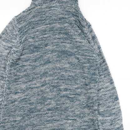Womens UK Size 12 BeYou Blue Cape Jumper