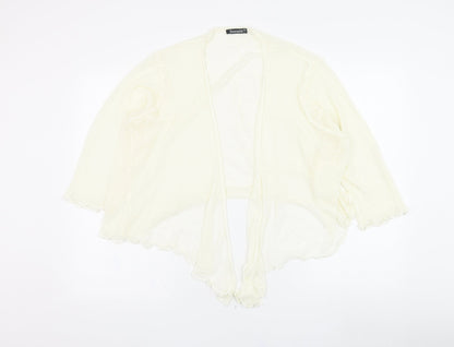 Womens UK Size XL Bonmarché Ivory Cardigan Jumper
