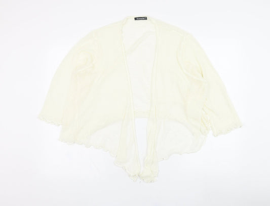 Womens UK Size XL Bonmarché Ivory Cardigan Jumper
