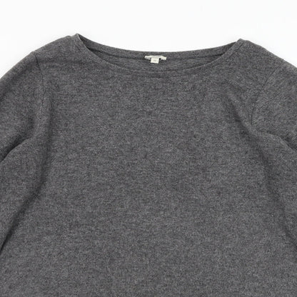 Womens UK Size 12 River Island Grey Pullover Jumper