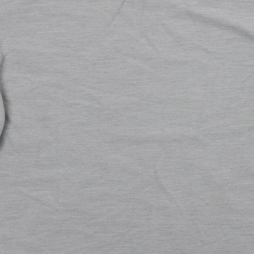 Topman Mens Grey Round Neck  Cotton Pullover Jumper Size L