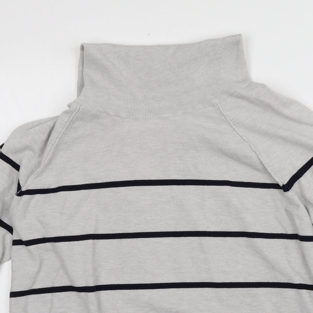 Womens UK Size 16 M&Co Grey Pullover Jumper