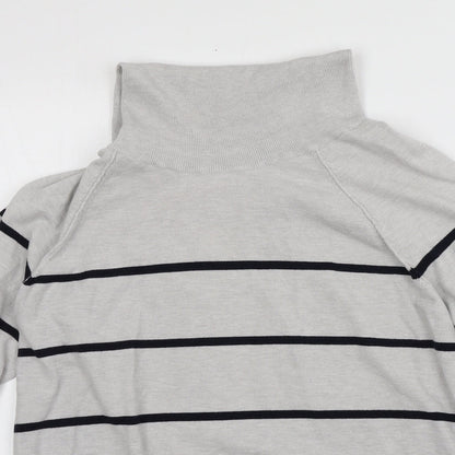 Womens UK Size 16 M&Co Grey Pullover Jumper