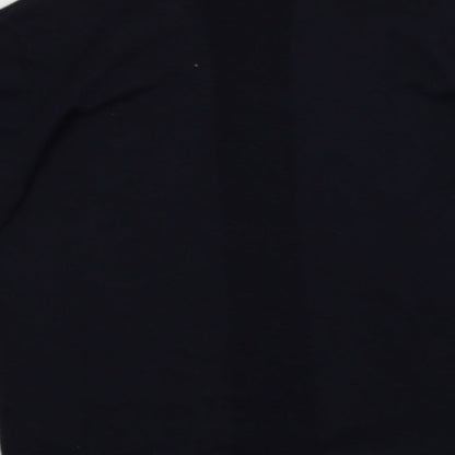 Marks and Spencer Mens Blue Collared  Cotton Pullover Jumper Size L