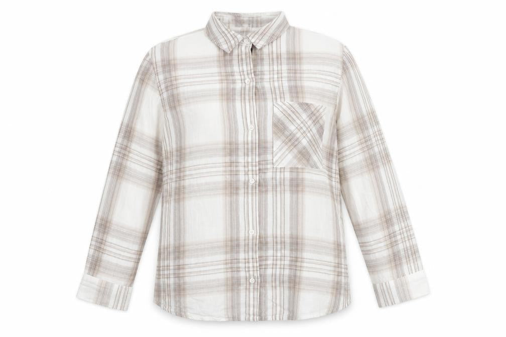 Womens UK Size L Divided Multicoloured Basic Button-Up