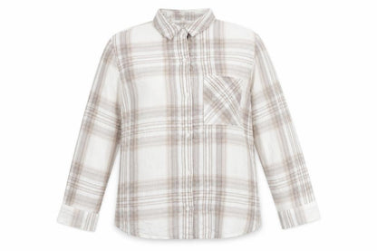 Womens UK Size L Divided Multicoloured Basic Button-Up
