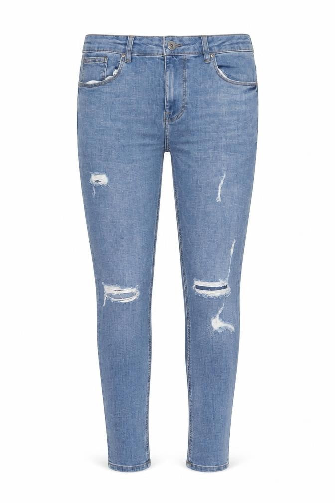 Womens UK Size 36 in Denim & Co. Regular Fit Skinny Blue Jeans