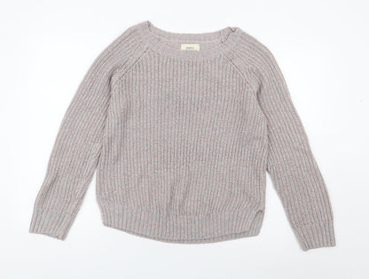 Womens UK Size 10 Papaya Multicoloured Pullover Jumper