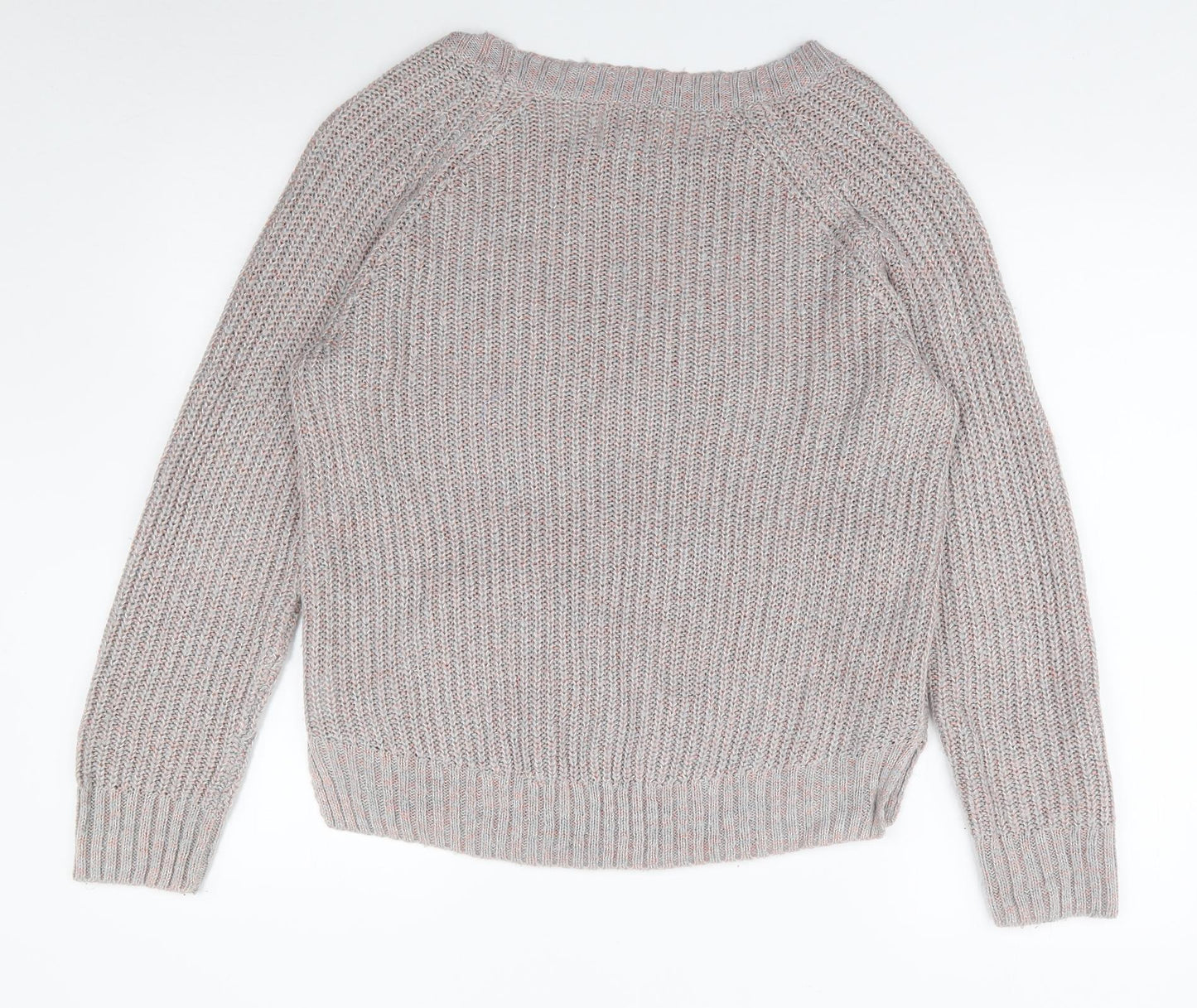 Womens UK Size 10 Papaya Multicoloured Pullover Jumper