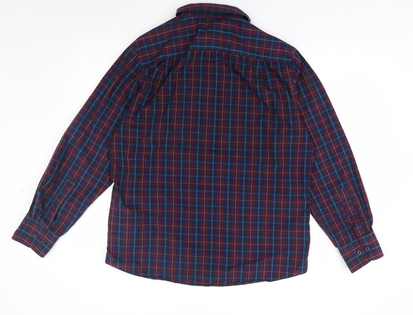 Mens UK Size L Dunnes Multicoloured  Button-Up Long Sleeve Casual Shirt