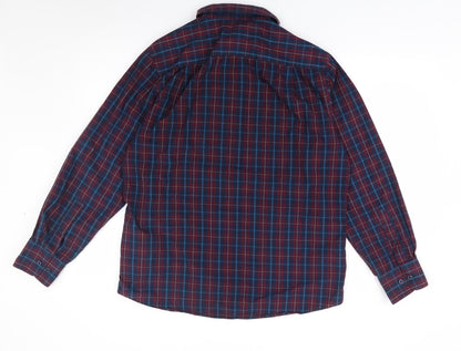Mens UK Size L Dunnes Multicoloured  Button-Up Long Sleeve Casual Shirt
