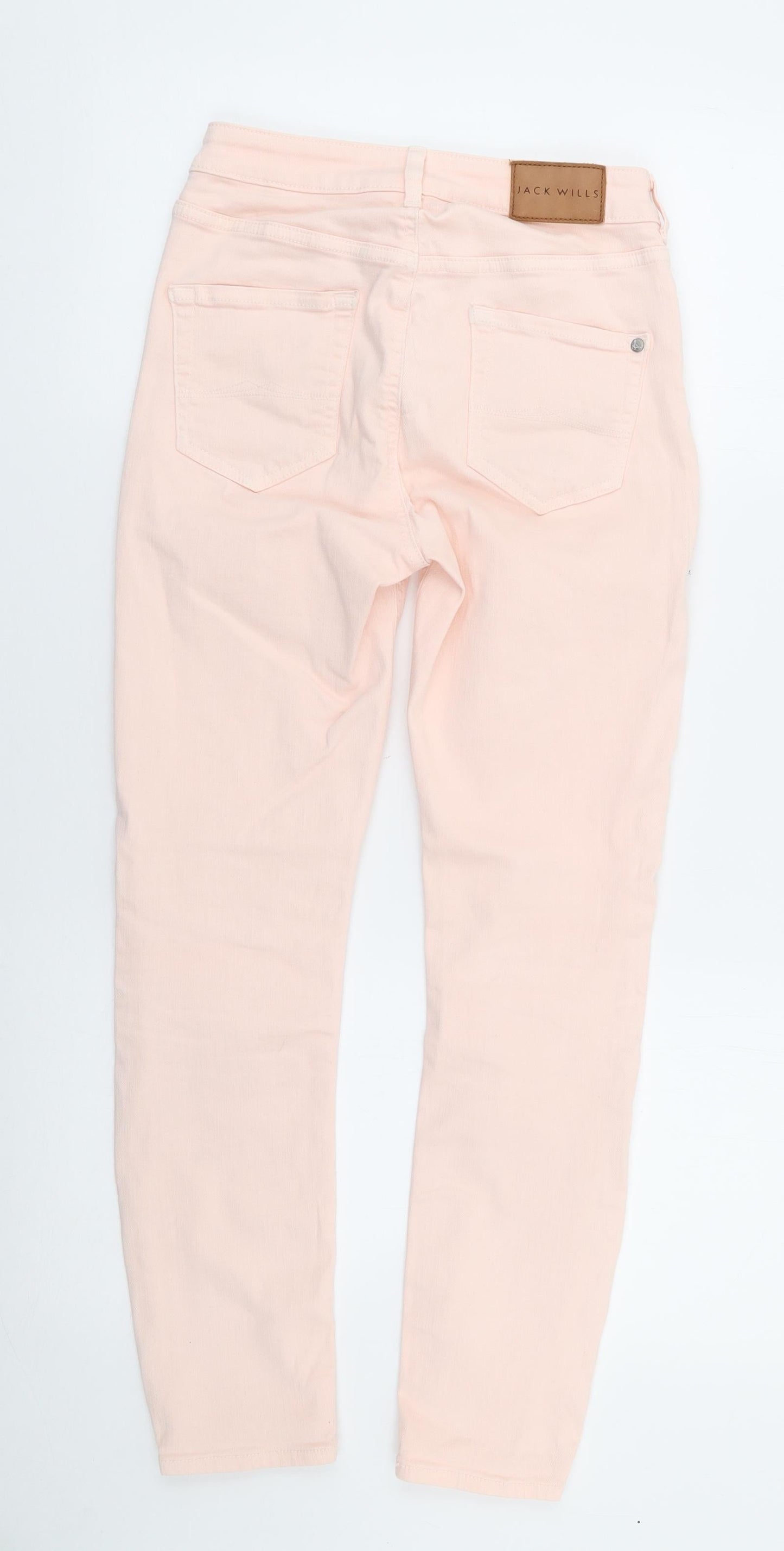 Womens UK Size 26 in Jack Wills Extra-Slim Fit Skinny Pink Jeans