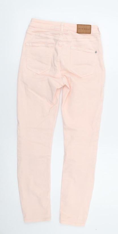Womens UK Size 26 in Jack Wills Extra-Slim Fit Skinny Pink Jeans