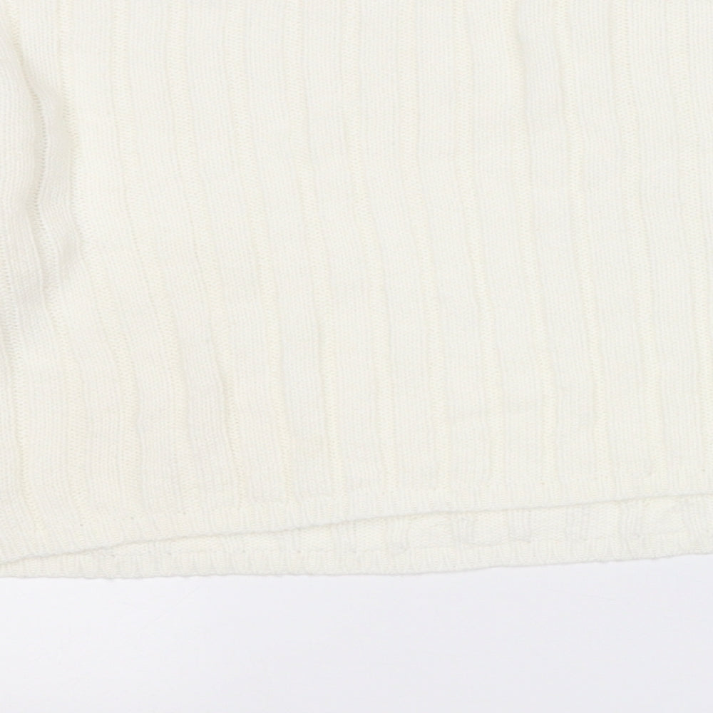 Womens UK Size 12 ASOS White Pullover Jumper