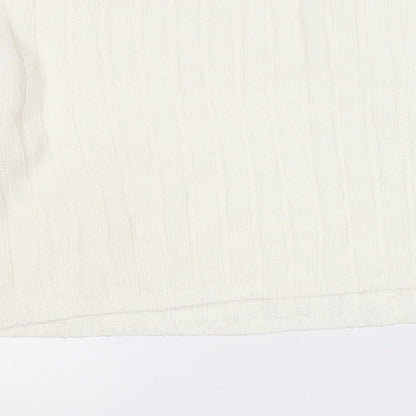 Womens UK Size 12 ASOS White Pullover Jumper