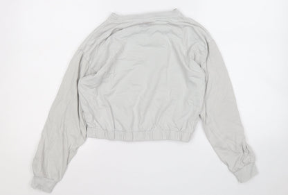 Sketchers Girls Grey  Cotton Pullover Sweatshirt Size 10-11 Years   - California