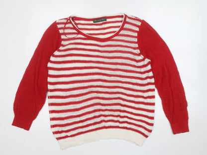 Womens UK Size 16 Blooming Marvellous Red Pullover Jumper