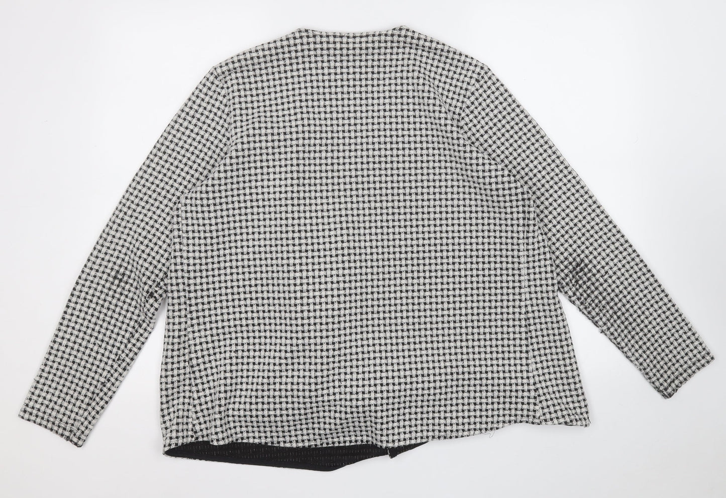 Womens UK Size 18 Papaya White Pullover Jumper