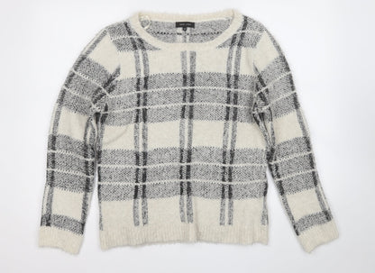 Womens UK Size 14 New Look Grey Pullover Jumper