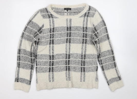 Womens UK Size 14 New Look Grey Pullover Jumper