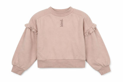 George Girls Pink  Cotton Pullover Sweatshirt Size 10-11 Years   - Kind