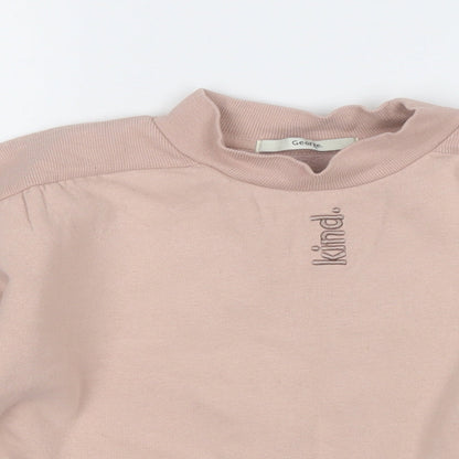 George Girls Pink  Cotton Pullover Sweatshirt Size 10-11 Years   - Kind