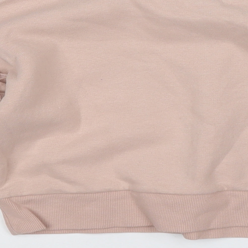 George Girls Pink  Cotton Pullover Sweatshirt Size 10-11 Years   - Kind