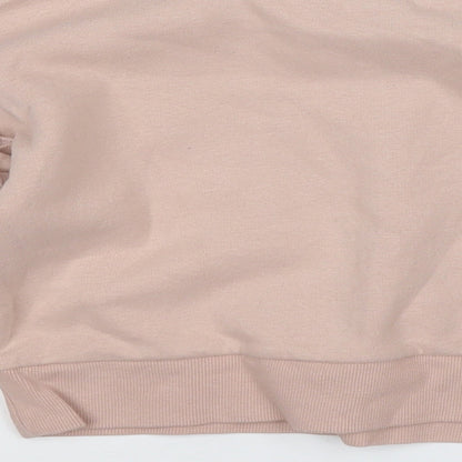 George Girls Pink  Cotton Pullover Sweatshirt Size 10-11 Years   - Kind
