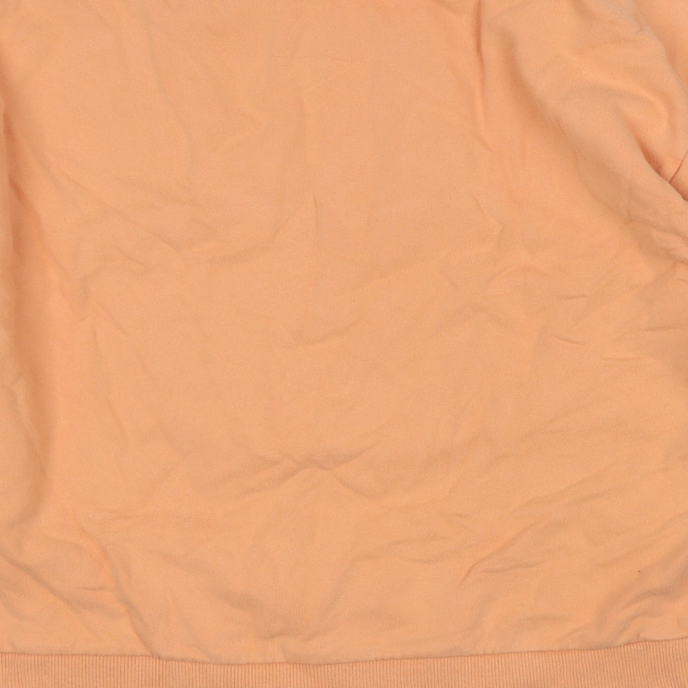 Mens UK Size L ASOS Orange Pullover Sweatshirt