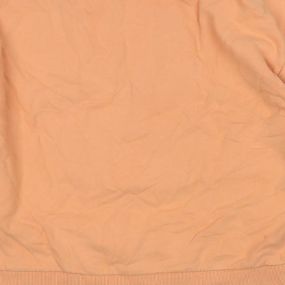 Mens UK Size L ASOS Orange Pullover Sweatshirt