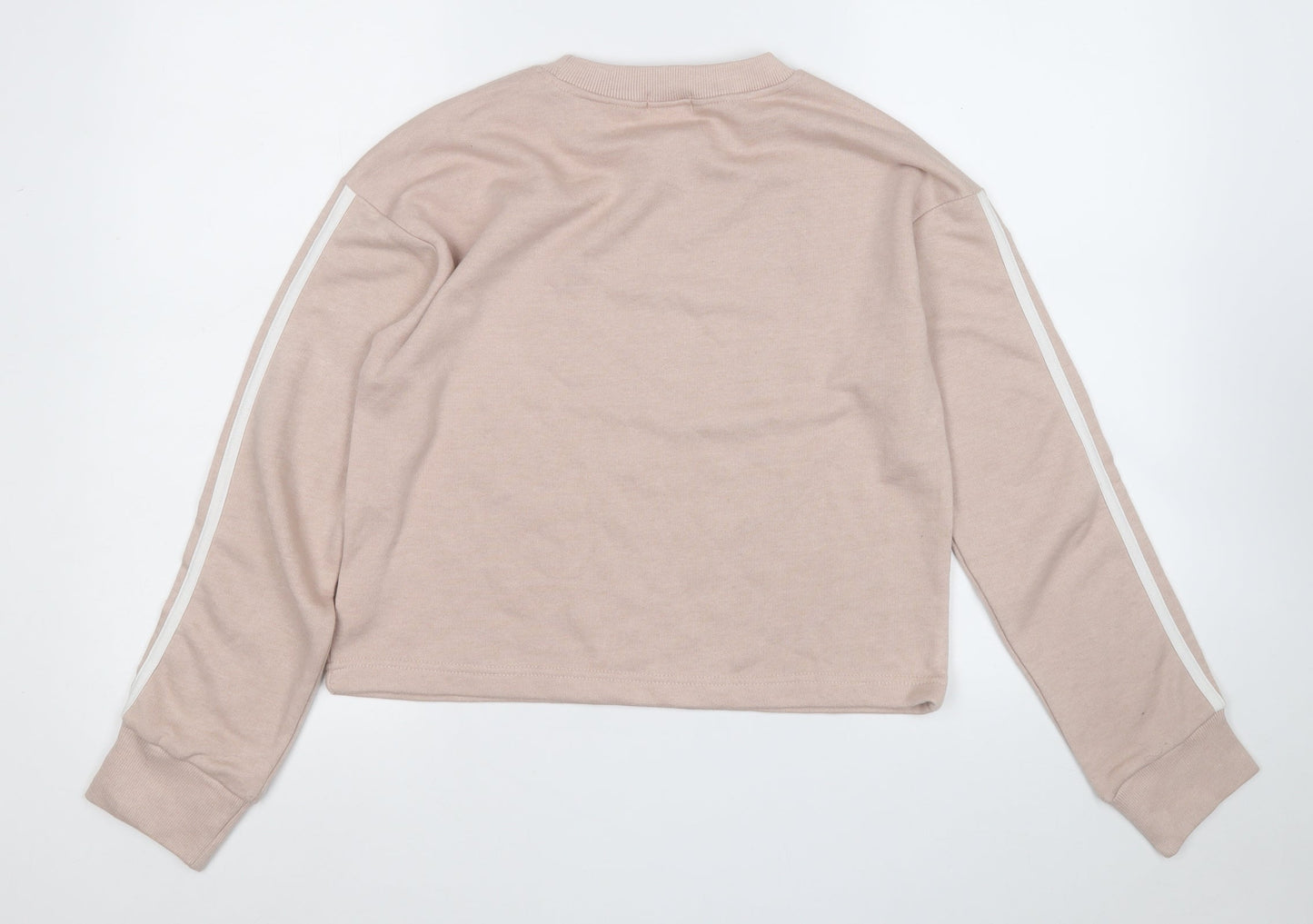 Boohoo Womens Pink  Polyester Pullover Sweatshirt Size 8