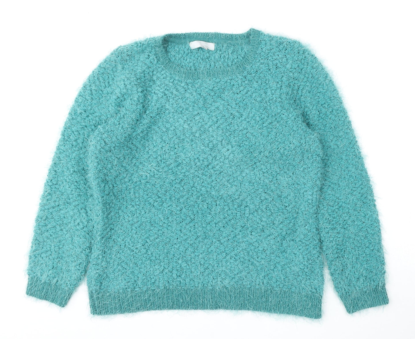 Womens UK Size 14 Red Herring Green Pullover Jumper