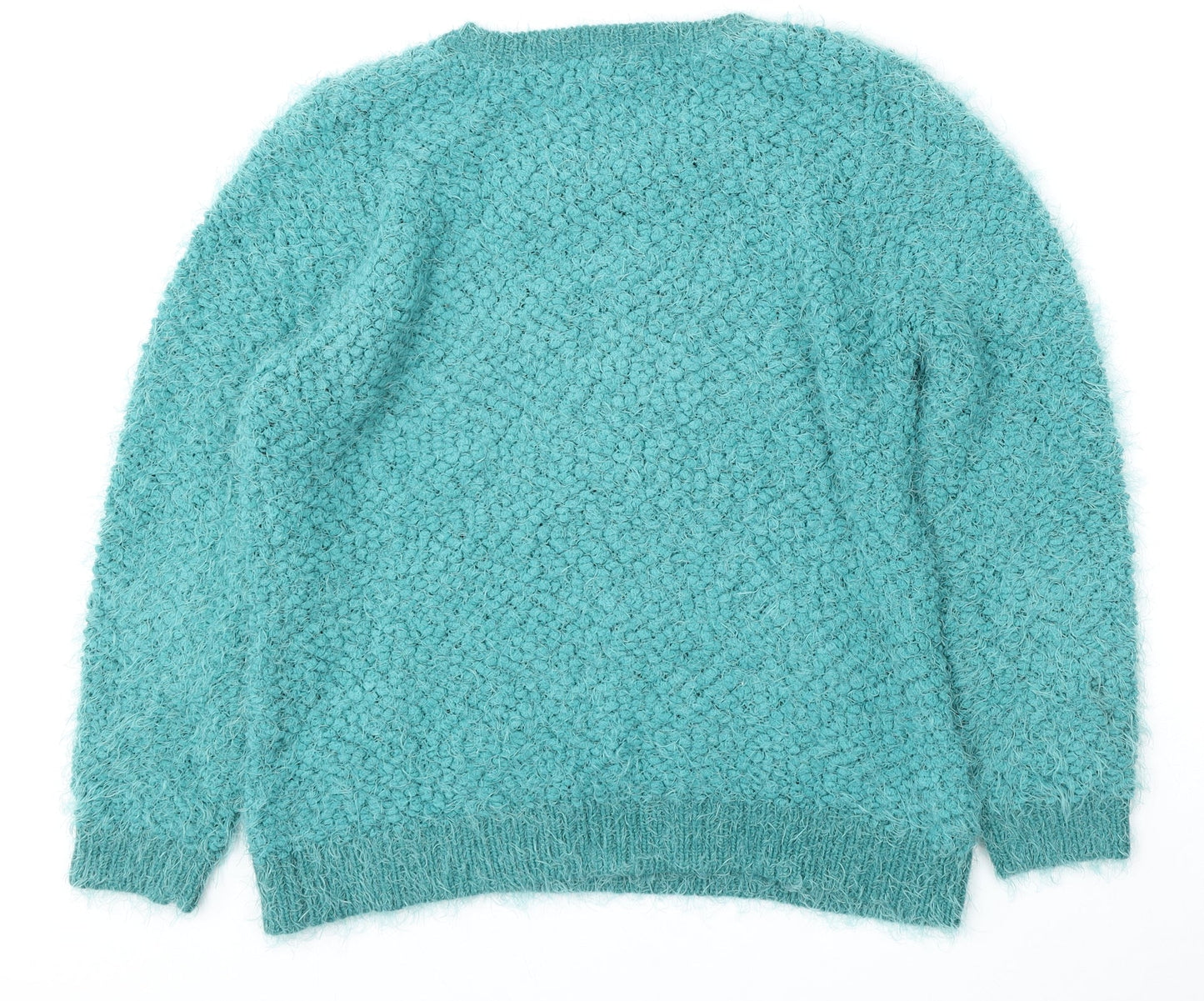 Womens UK Size 14 Red Herring Green Pullover Jumper
