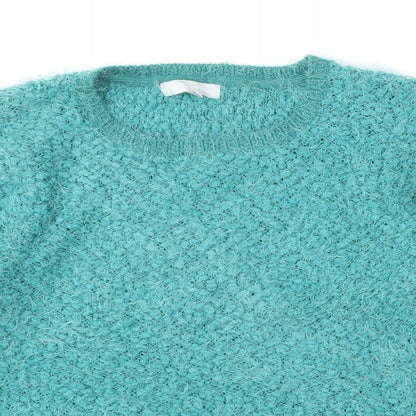 Womens UK Size 14 Red Herring Green Pullover Jumper