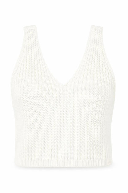 Womens UK Size M New Look Beige Vest Jumper
