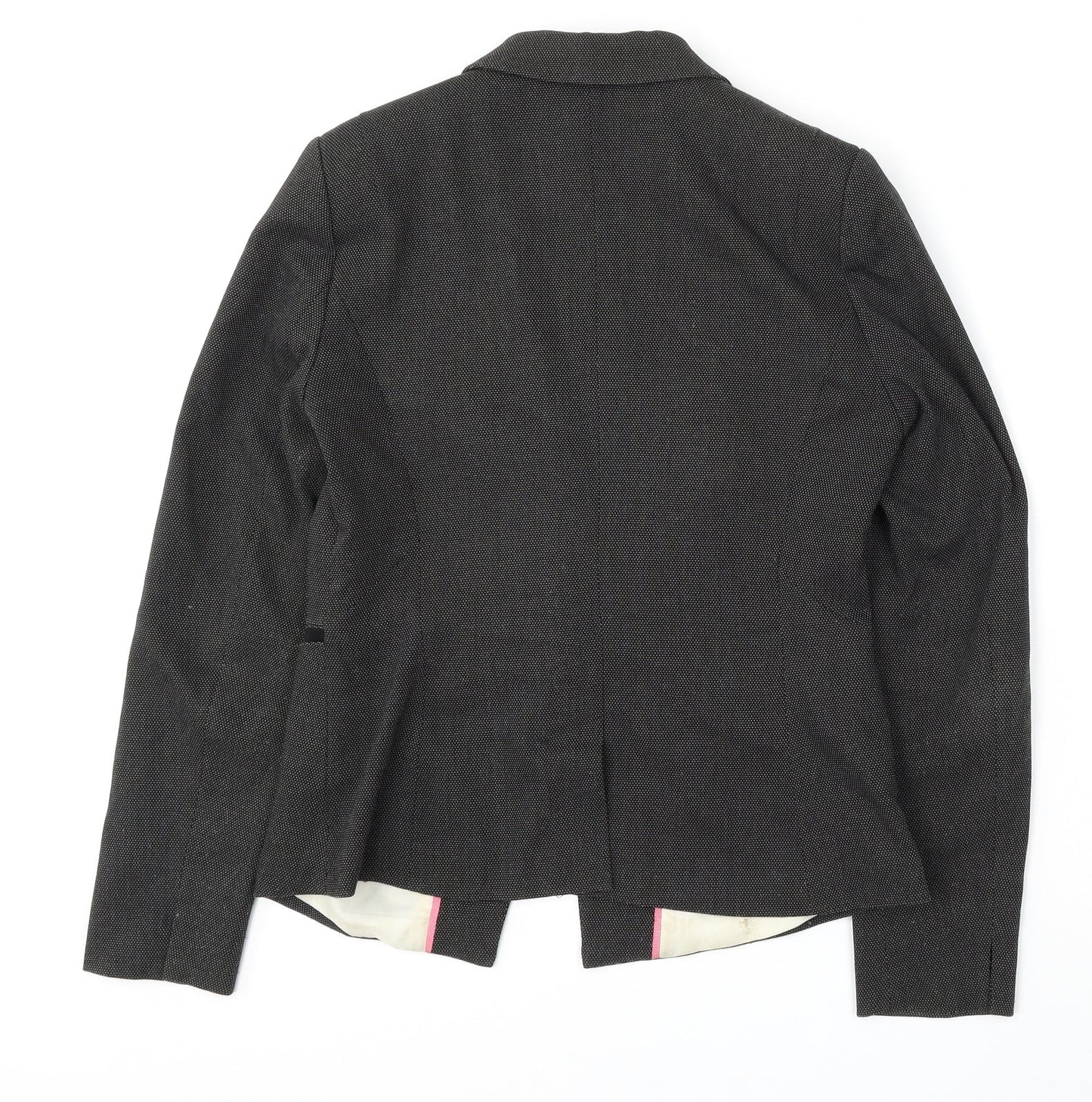 NEXT Womens Grey  Polyester Jacket Blazer Size 10