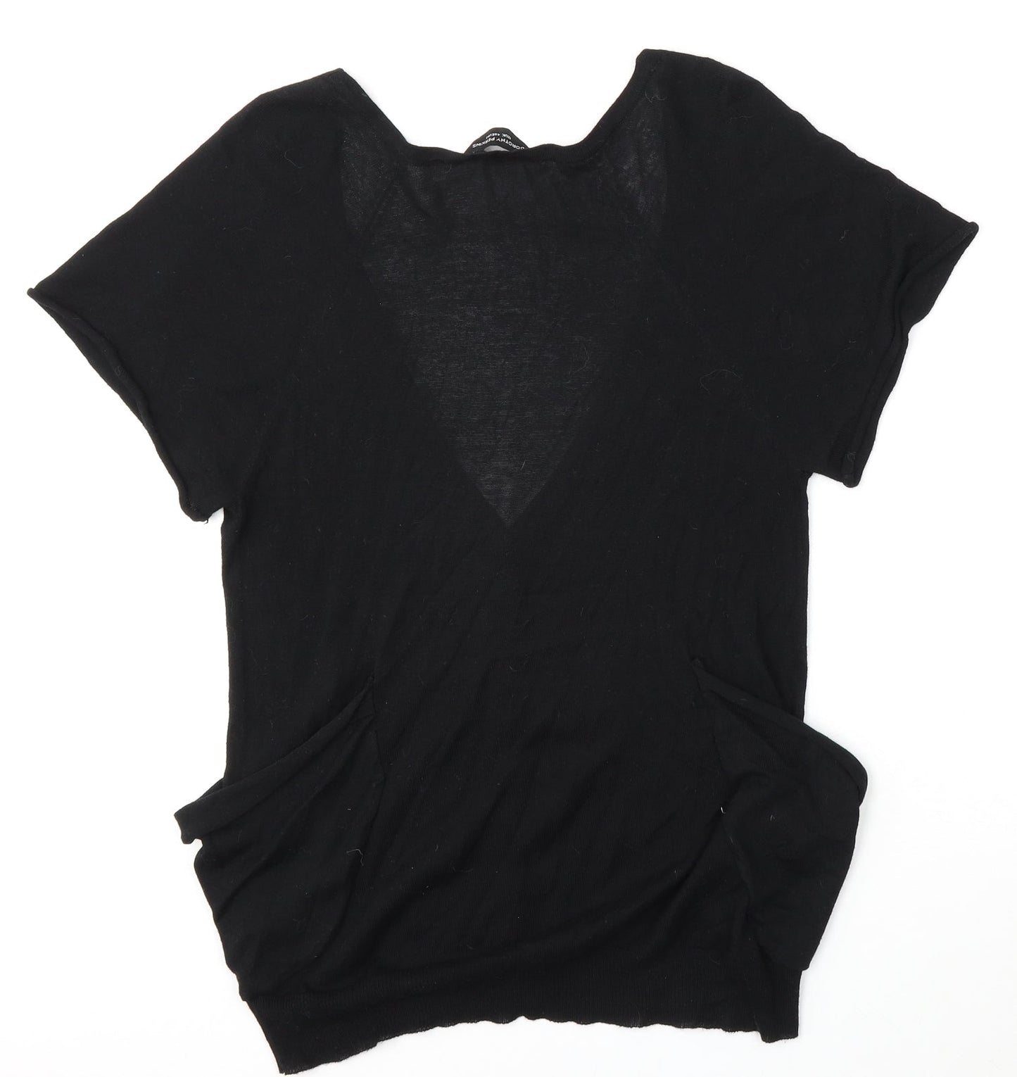 Womens UK Size 12 Dorothy Perkins Black Pullover Jumper