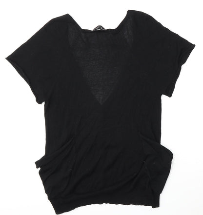 Womens UK Size 12 Dorothy Perkins Black Pullover Jumper
