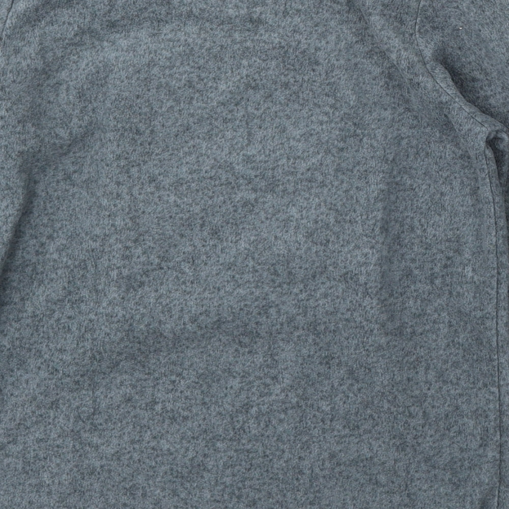 Primark Boys Grey Solid Polyester  Pyjama Top Size 9-10 Years   - star wars