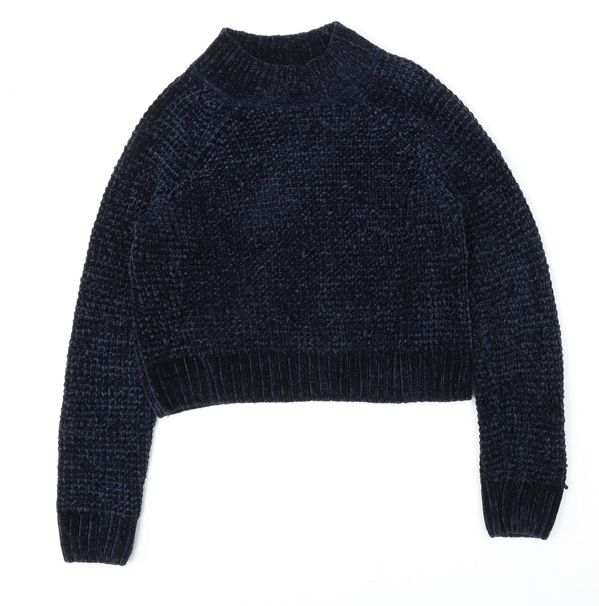 Womens UK Size M H&M Blue Pullover Jumper
