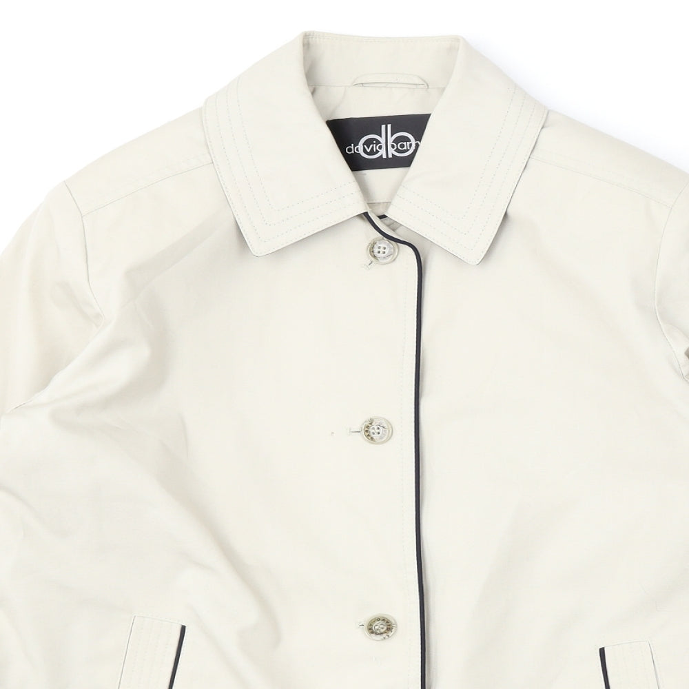 Womens UK Size 10 David Barry Beige Jacket