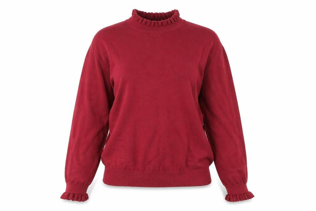 Womens UK Size XL RR Red Pullover Jumper