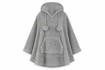 Primark Womens Grey Solid Polyester Kaftan Robe Size S
