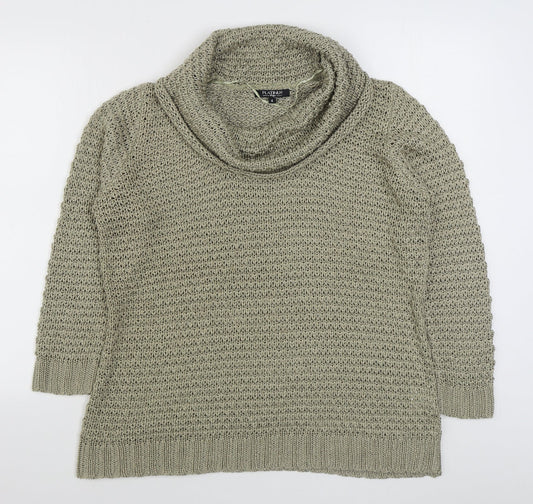 Womens UK Size S Platinum Beige Pullover Jumper