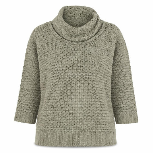 Womens UK Size S Platinum Beige Pullover Jumper