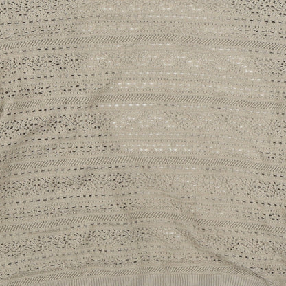 BHS Womens Beige V-Neck  Acrylic Cardigan Jumper Size 16