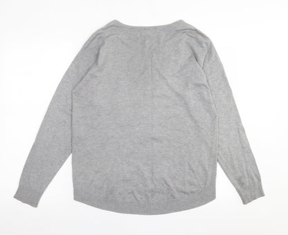 Womens UK Size M Casamia Grey Pullover Jumper